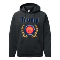 Trump A Fine President 2024 Take America Back Election Performance Fleece Hoodie