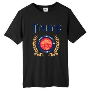 Trump A Fine President 2024 Take America Back Election Tall Fusion ChromaSoft Performance T-Shirt