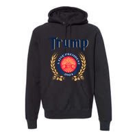 Trump A Fine President 2024 Take America Back Election Premium Hoodie