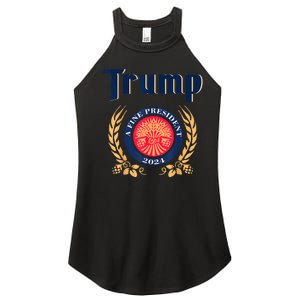 Trump A Fine President 2024 Take America Back Election Women's Perfect Tri Rocker Tank