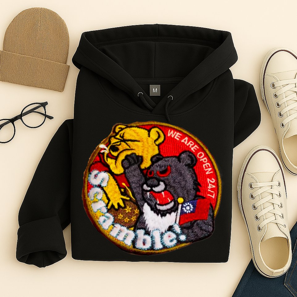 Taiwan Air Force Badge Taiwan Flag Hoodie