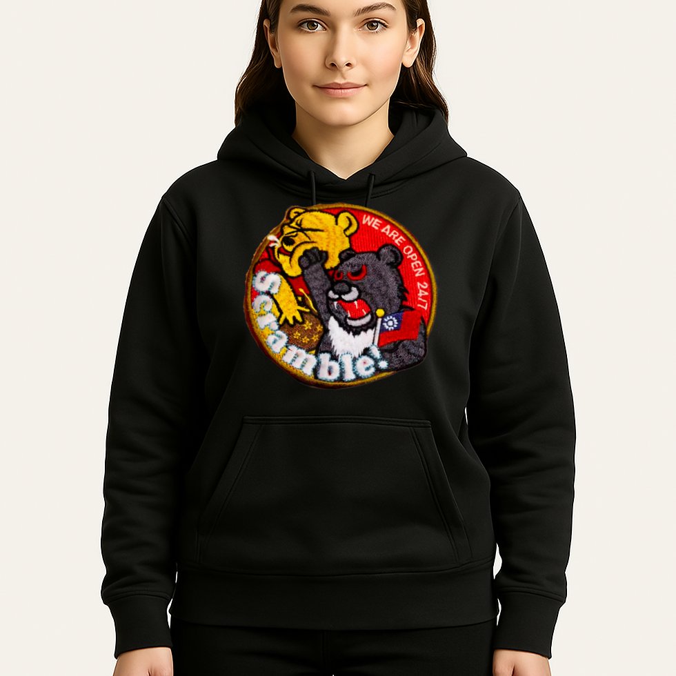 Taiwan Air Force Badge Taiwan Flag Hoodie