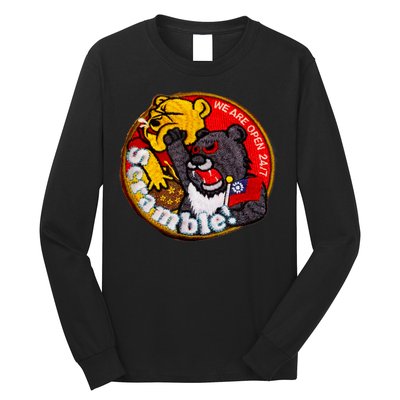 Taiwan Air Force Badge Taiwan Flag Long Sleeve Shirt