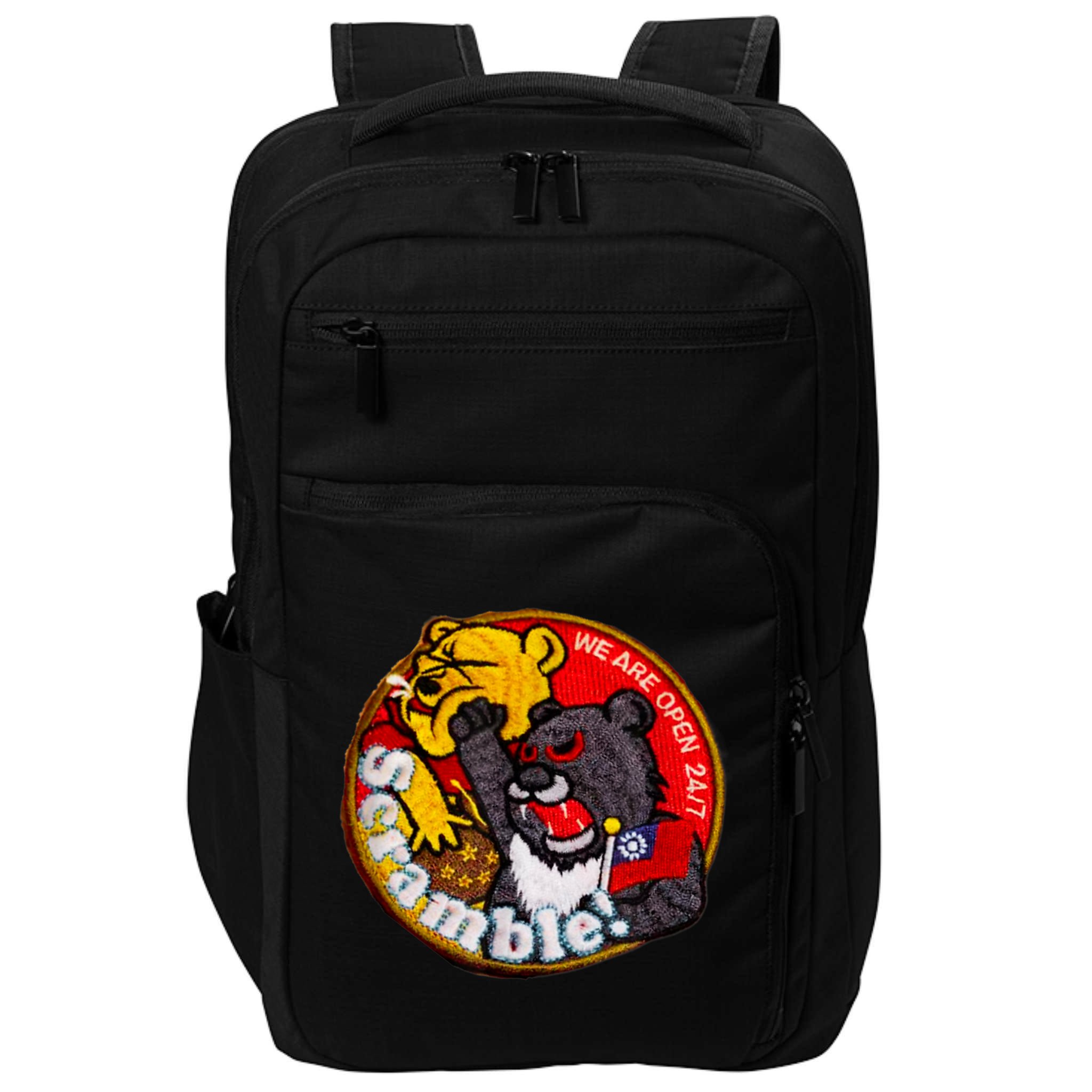 Taiwan Air Force Badge Taiwan Flag Impact Tech Backpack