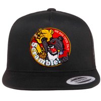 Taiwan Air Force Badge Taiwan Flag Flat Bill Trucker Hat
