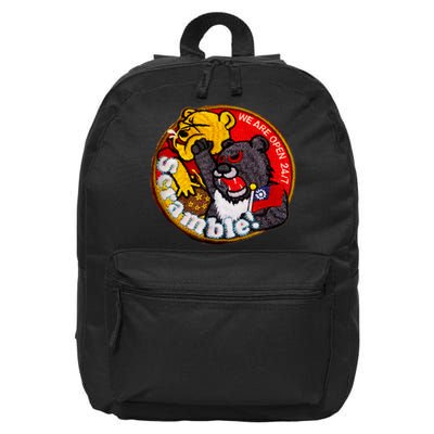 Taiwan Air Force Badge Taiwan Flag 16 in Basic Backpack