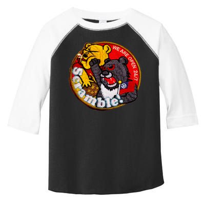 Taiwan Air Force Badge Taiwan Flag Toddler Fine Jersey T-Shirt
