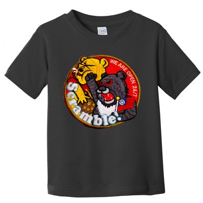 Taiwan Air Force Badge Taiwan Flag Toddler T-Shirt