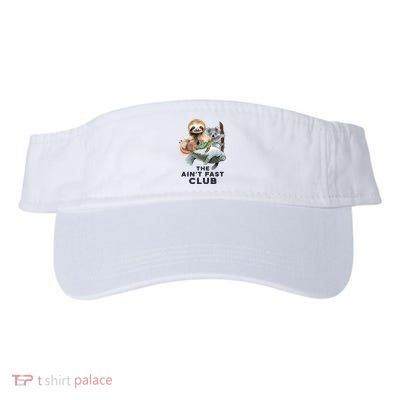 The Aint Fast Club Funny Cute Slow Animal Visor