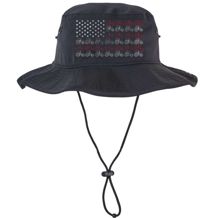 Tractor American Flag Farmer Legacy Cool Fit Booney Bucket Hat