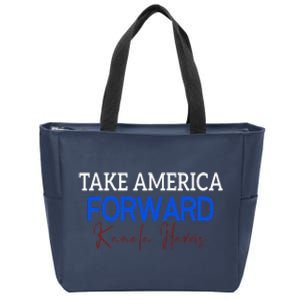 Take America Forward Kamala Harris 2024 Zip Tote Bag