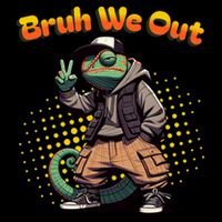 Teacher Appreciation Funny Cameleon Lizard Grad Bruh We Out Gift Cooling Performance Crew T-Shirt