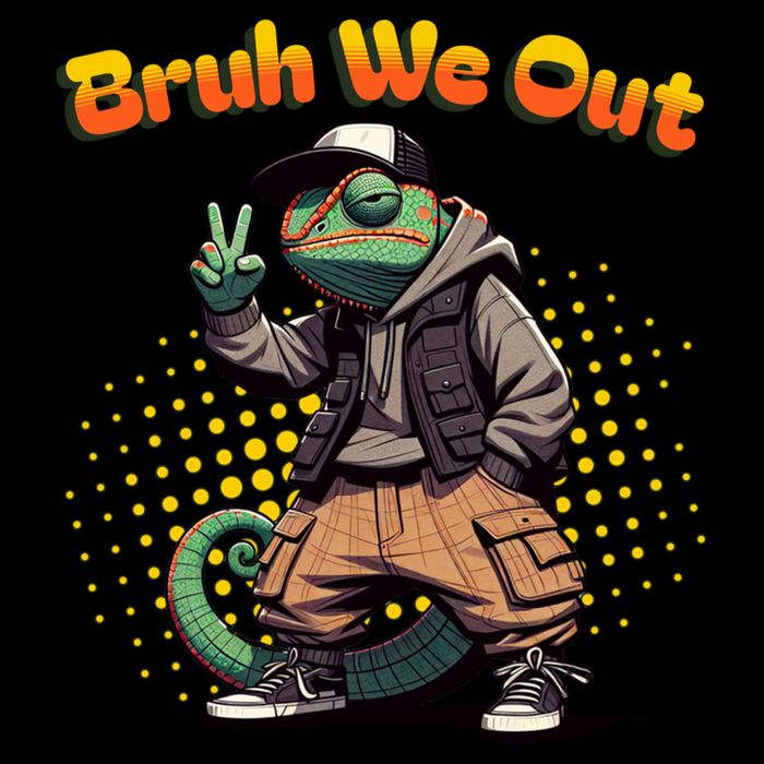Teacher Appreciation Funny Cameleon Lizard Grad Bruh We Out Gift Cooling Performance Crew T-Shirt