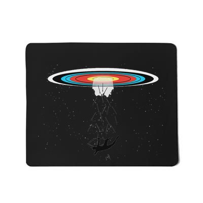 Traditional Archery Funny Ufo Archery Target Recurve Bow Mousepad