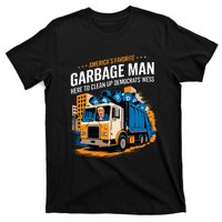 Trump AmericaS Favorite Garbage Man Trump In Trash Truck T-Shirt