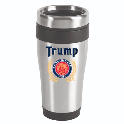 Trump A Fine President 2024 16oz Travel Tumbler