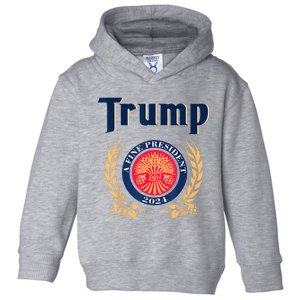 Trump A Fine President 2024 Toddler Hoodie