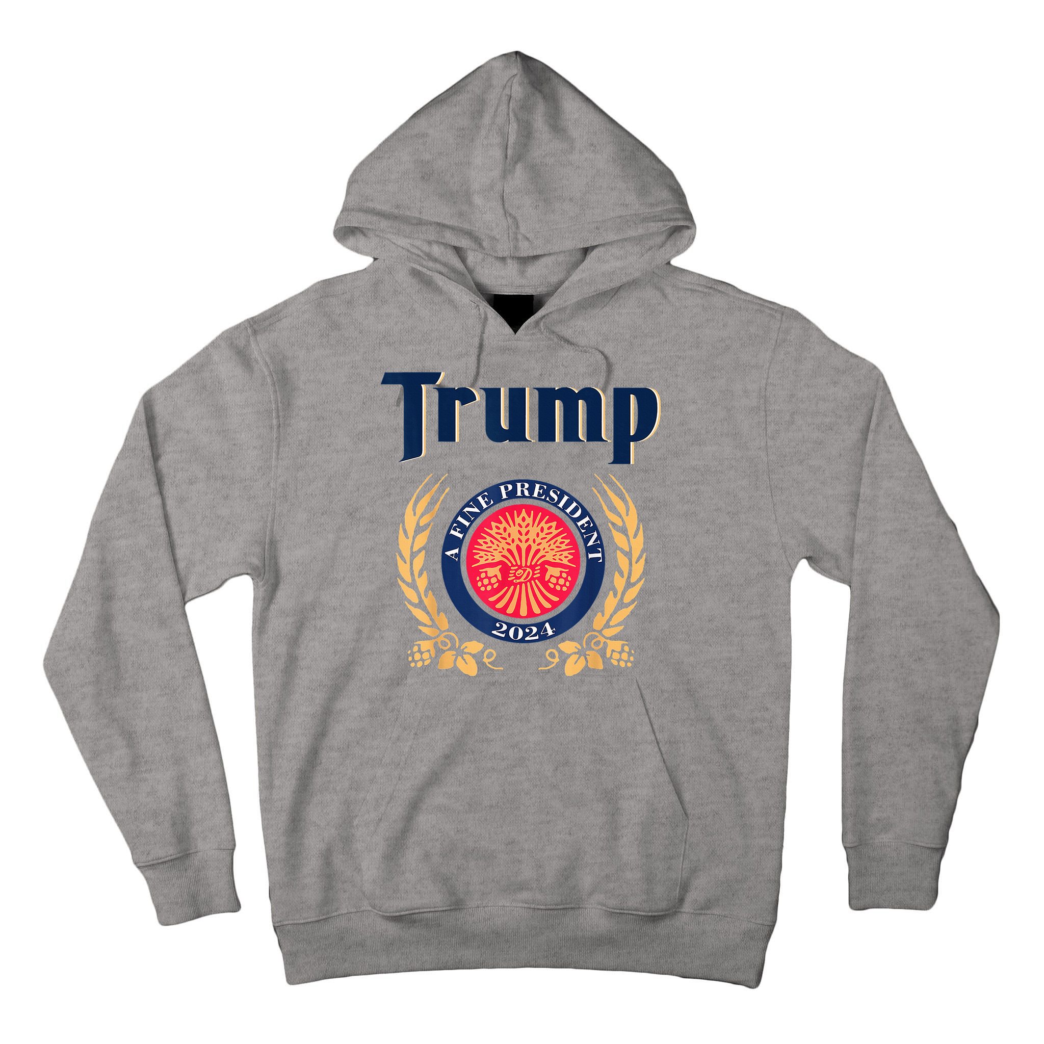 Trump A Fine President 2024 Tall Hoodie