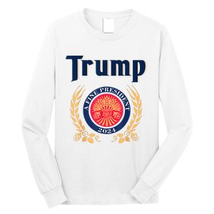 Trump A Fine President 2024 Long Sleeve Shirt