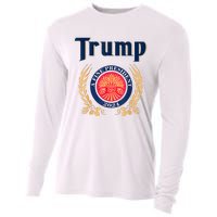 Trump A Fine President 2024 Cooling Performance Long Sleeve Crew