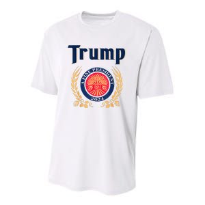 Trump A Fine President 2024 Youth Performance Sprint T-Shirt