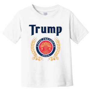 Trump A Fine President 2024 Toddler T-Shirt