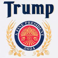 Trump A Fine President 2024 Visor