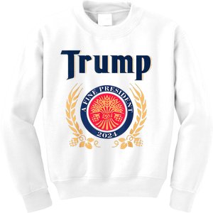 Trump A Fine President 2024 Kids Sweatshirt