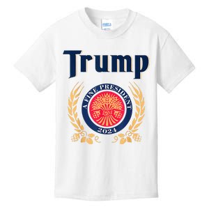 Trump A Fine President 2024 Kids T-Shirt