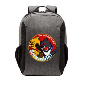 Taiwan Air Force Badge Red Vector Backpack