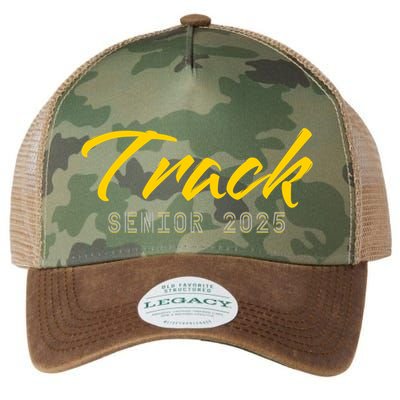 Track And Field Track Senior 2025 Gift Legacy Tie Dye Trucker Hat