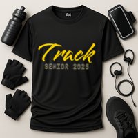 Track And Field Track Senior 2025 Gift Cooling Performance Crew T-Shirt