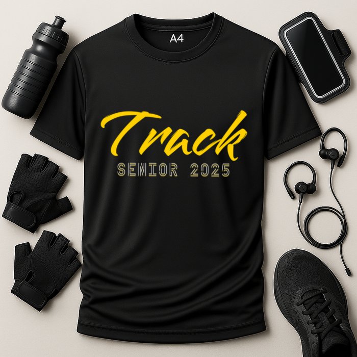 Track And Field Track Senior 2025 Gift Cooling Performance Crew T-Shirt