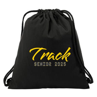 Track And Field Track Senior 2025 Gift Drawstring Bag