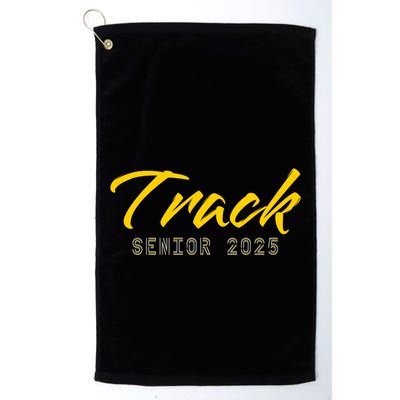 Track And Field Track Senior 2025 Gift Golf Towel