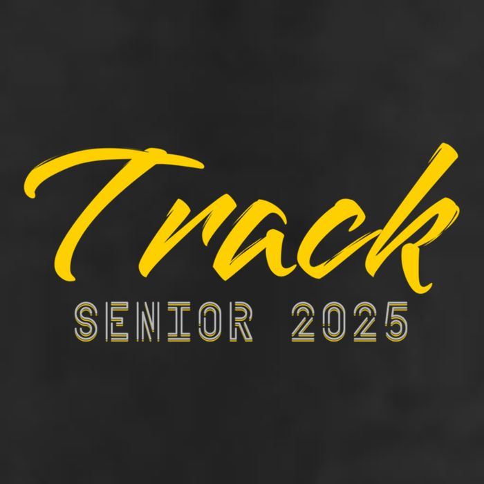Track And Field Track Senior 2025 Gift Golf Towel