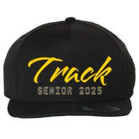 Track And Field Track Senior 2025 Gift Wool Snapback Cap