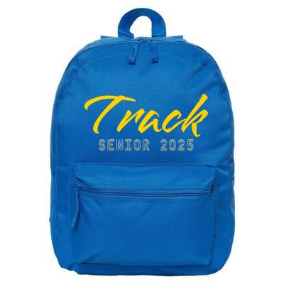 Track And Field Track Senior 2025 Gift 16 in Basic Backpack