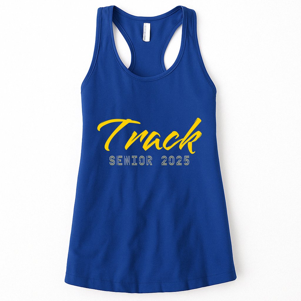 Track And Field Track Senior 2025 Gift Womens Tank Top