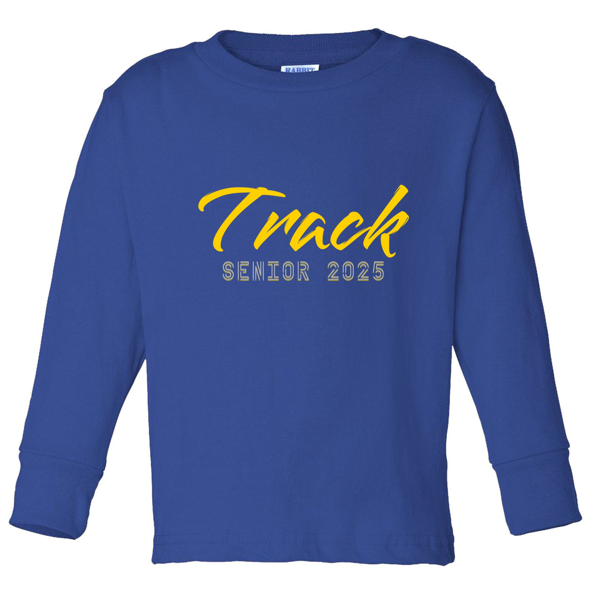 Track And Field Track Senior 2025 Gift Toddler Long Sleeve Shirt