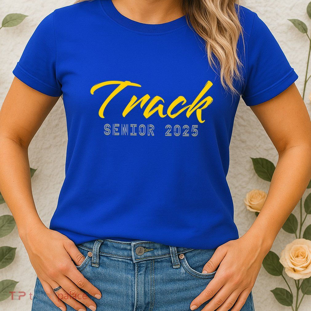 Track And Field Track Senior 2025 Gift Womens T-Shirt