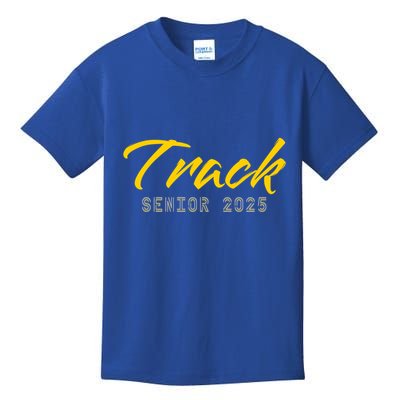 Track And Field Track Senior 2025 Gift Kids T-Shirt