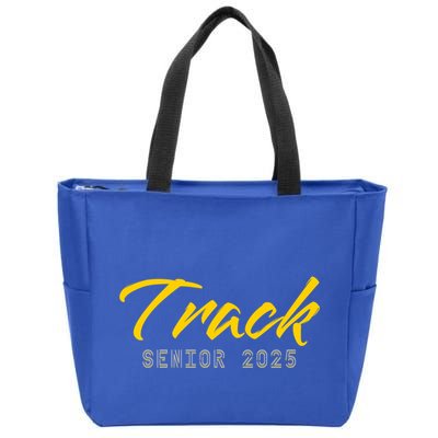 Track And Field Track Senior 2025 Gift Zip Tote Bag