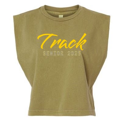 Track And Field Track Senior 2025 Gift Garment-Dyed Women's Muscle Tee