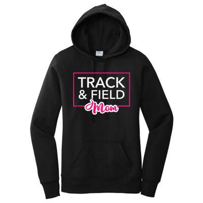 Track And Field Mom Running Mom Women's Pullover Hoodie