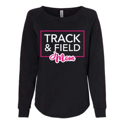 Track And Field Mom Running Mom Womens California Wash Sweatshirt