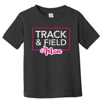 Track And Field Mom Running Mom Toddler T-Shirt