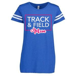 Track And Field Mom Running Mom Enza Ladies Jersey Football T-Shirt