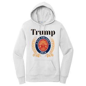 Trump A Fine President 2024 Reelection 2024 Women's Pullover Hoodie