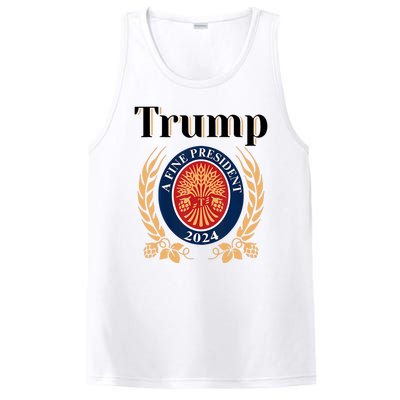 Trump A Fine President 2024 Reelection 2024 PosiCharge Competitor Tank